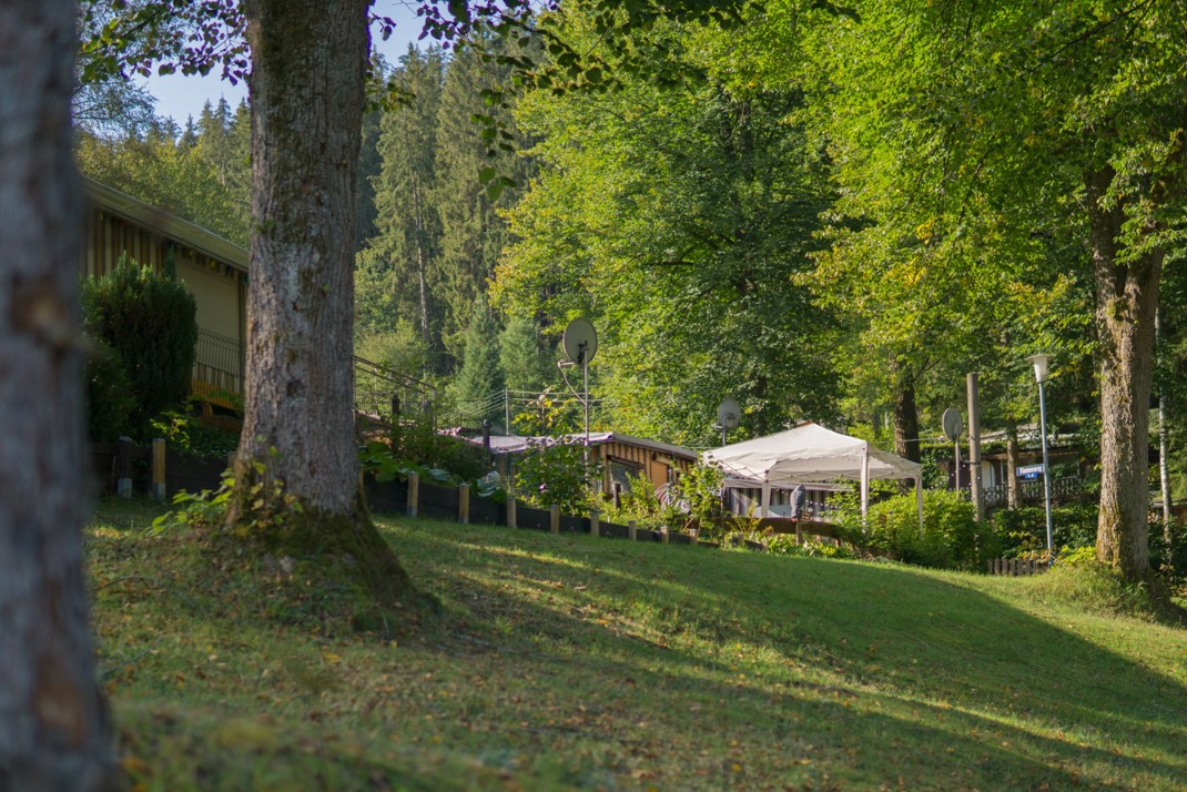 Dauercamping Stellplatz in der Natur